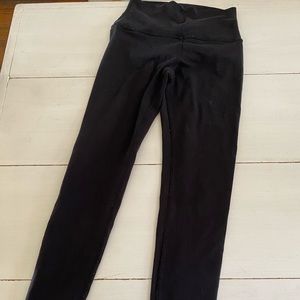 Alo High Rise Black Leggings